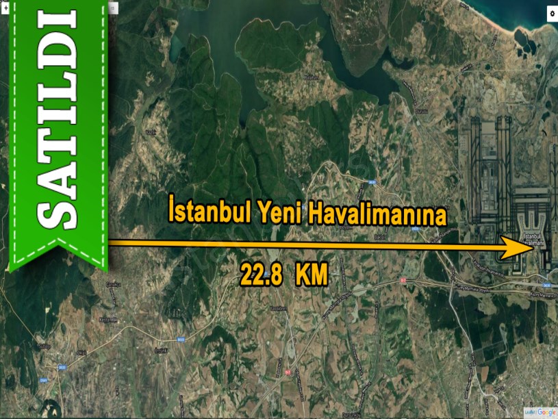 Dağyenice Çatalca da satılık tarla