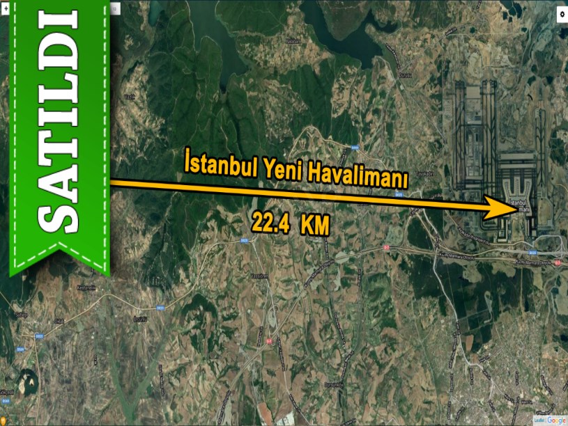 Çatalca Dağyenice de satılık tarla