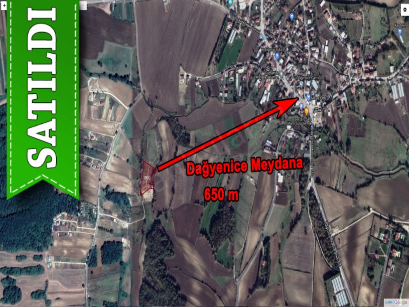 Dağyenice Çatalca da satılık tarla