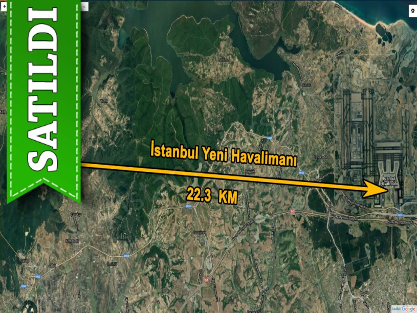 Dağyenice Çatalca da satılık tarla