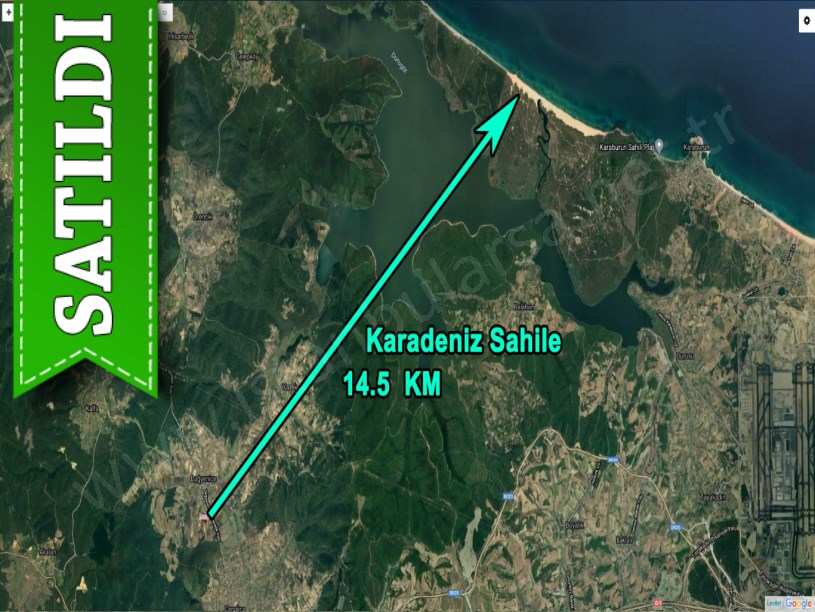 Çatalca Dağyenice de satılık tarla