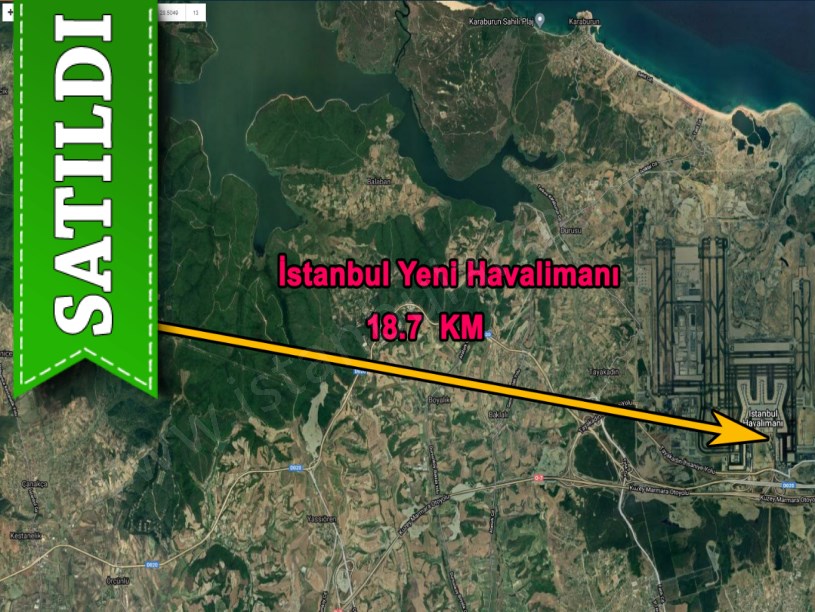 Yazlıkköy Çatalca da satılık tarla