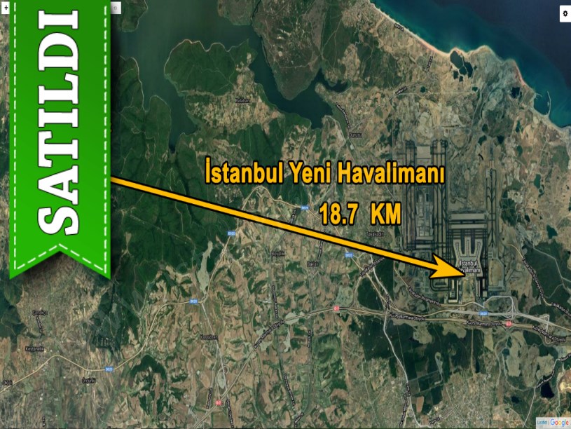 Yazlıkköy Çatalca da satılık tarla