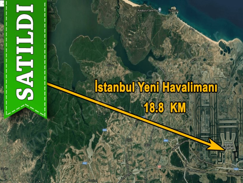 Yazlıkköy Çatalca da satılık arsa