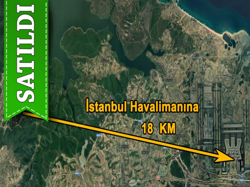 Çatalca Yazlıkköy de satılık tarla