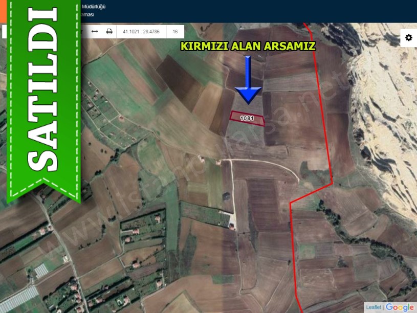 Çatalca çakıl da satılık arsa