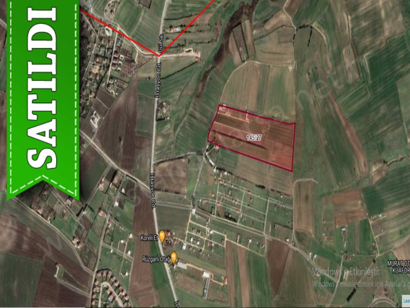 Çatalca İzzetin,de Satılık Arsa , 4,150 m2 Hisseli Yolu Var Caddeye Yakın