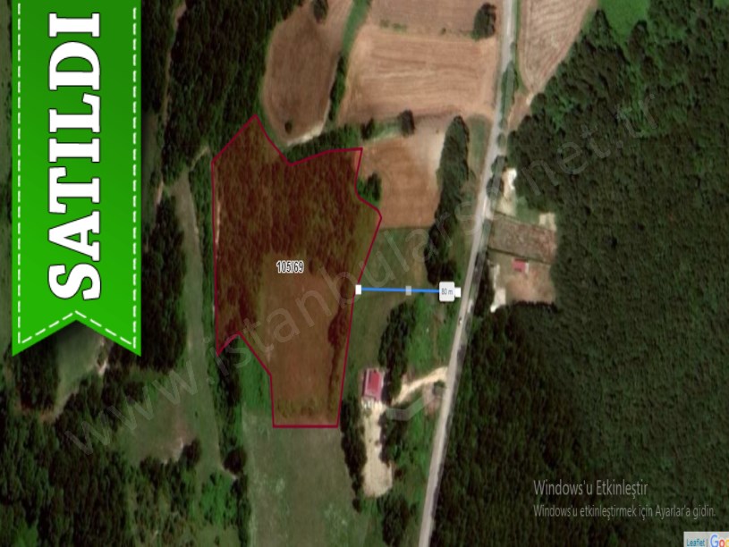 Çatalca Celepköy ,de Satılık Arsa ,  580 M2 Merkezde