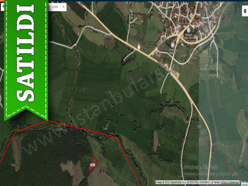 Çatalca Çiftlikköy,de Satılık Arsa , 980 M2 Hisseli