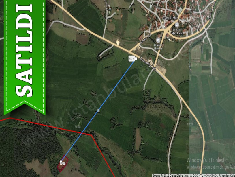 Çatalca Çiftlikköy,de Satılık Arsa , 980 M2 Hisseli