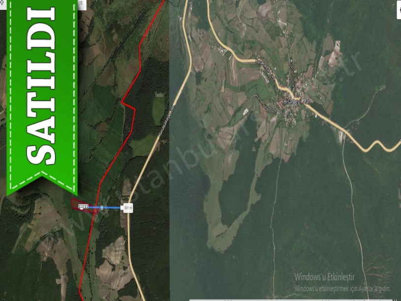 Çatalca Çiftlikköy,de Satılık Arsa , 901 M2 Hisseli