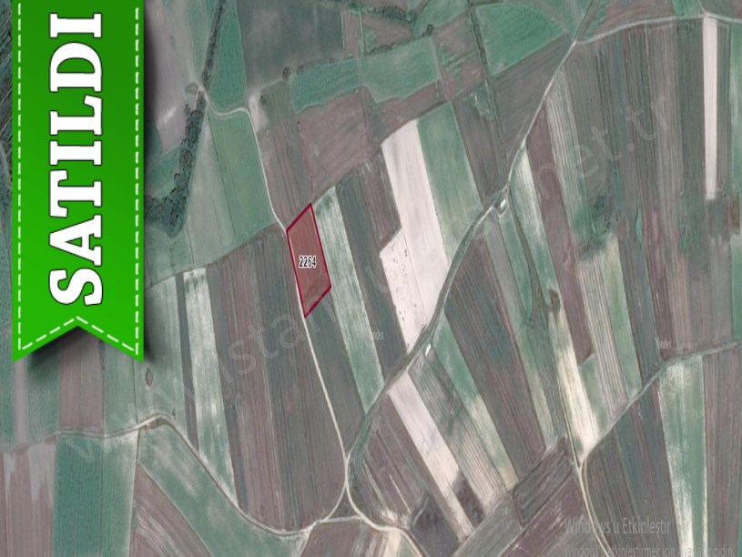Edirne Uzunköprü Bayramlı Köyünde Satılık Tarla , 4,300 M2 Tek Tapu