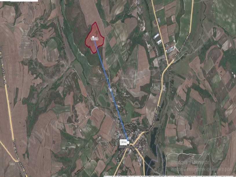 Arnavutköy Dursunköy,de Satılık Arsa , 792 M2 Hisseli