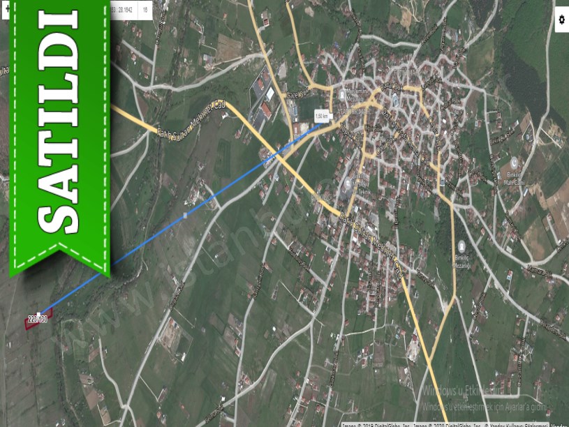 Çatalca Binkılıç,ta Satılık Arsa ,  457 m2  Çaplı Muvafakatnameli