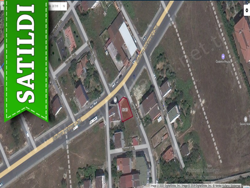 Arnavutköy Çardaktepede Satılık Arsa , 225 M2 Ticari + Konut Cadde Cephe
