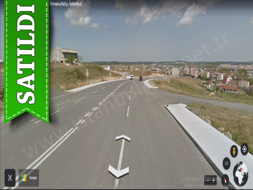 Arnavutköy Çardaktepede Satılık Arsa , 225 M2 Ticari + Konut Cadde Cephe