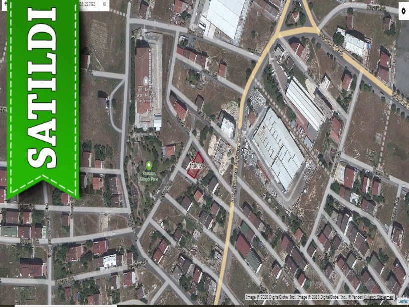 Arnavutköy Taşolukta Satılık Arsa , 307 M2 İki Yola Cephe Çift Dairelik  Konut İmarlı Arsa  