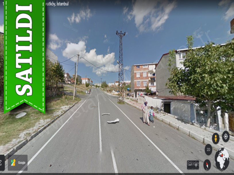 Arnavutköy Taşolukta Satılık Arsa , 307 M2 İki Yola Cephe Çift Dairelik  Konut İmarlı Arsa  