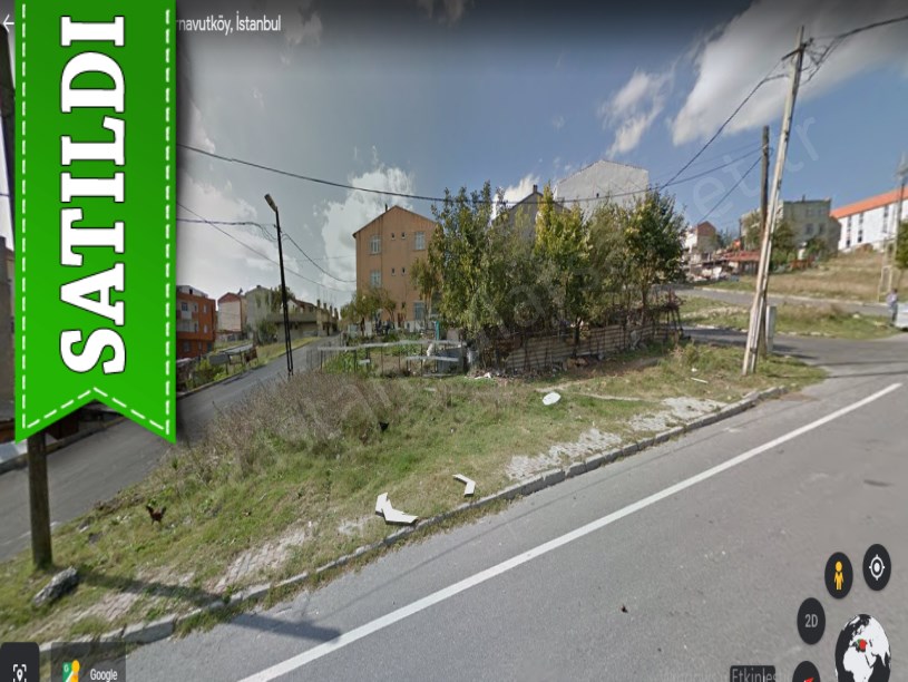 Arnavutköy Taşolukta Satılık Arsa , 307 M2 İki Yola Cephe Çift Dairelik  Konut İmarlı Arsa  