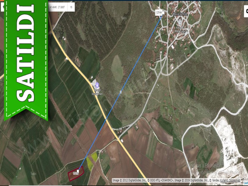 Tekirdağ Saray Kavacık,ta Satılık Tarla  , 7,150 M2 Çevrili Müstakil