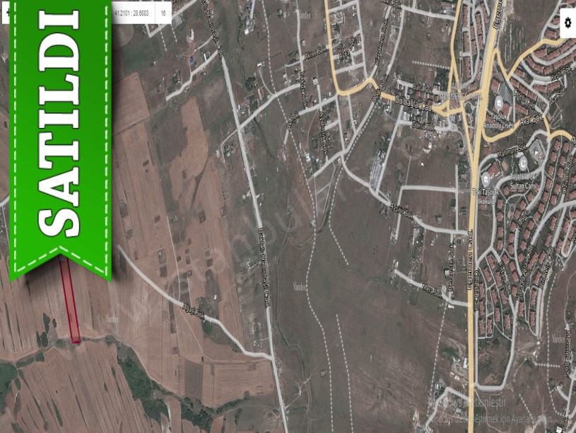 Arnavutköy Haraççı,da Satılık Arsa , 165 m2 Hisseli Yolu Var