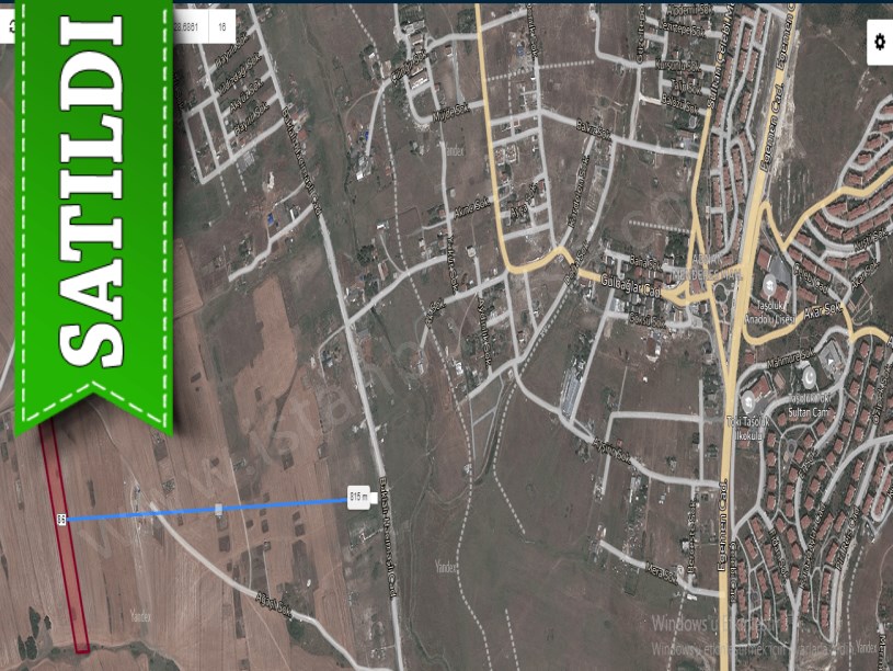 Arnavutköy Haraççı,da Satılık Arsa , 165 m2 Hisseli Yolu Var