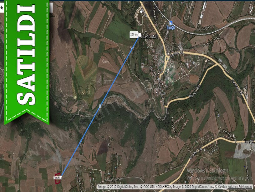 Çatalca Elbasanda Satılık Arsa ,980 M2 Evlerin Yakınında Hisseli