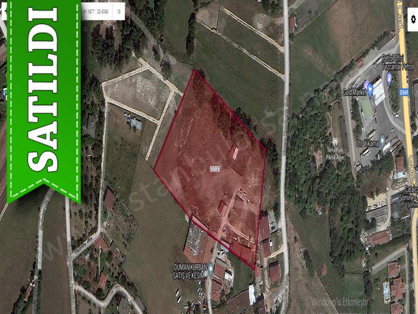 Çatalca Gökçeali,de Satılık Arsa , 250 M2 Şehir Merkezinde, Evlerin Yakını