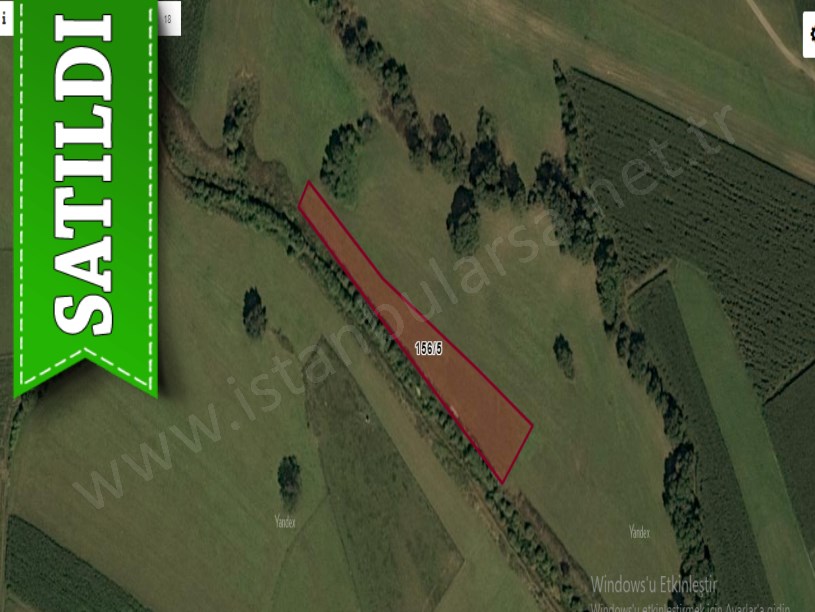 Çatalca Belgratta Satılık Arsa , 781 M2 Hisseli Çaplı