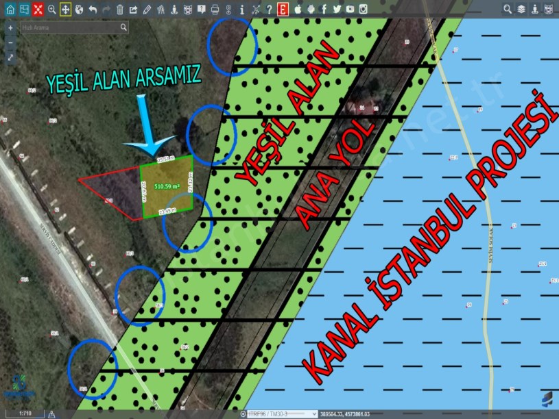 YATIRIMCISINA MÜKKEMMEL ÖTESİ KONUMDA KUPON ARSA