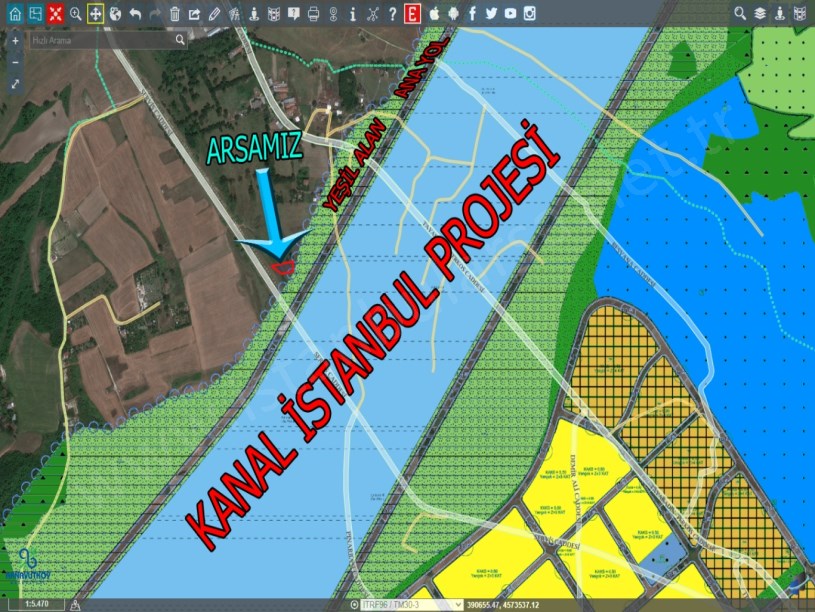 YATIRIMCISINA MÜKKEMMEL ÖTESİ KONUMDA KUPON ARSA