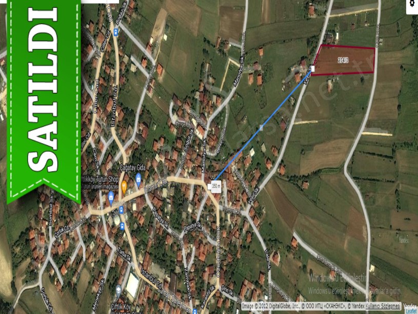 Çatalca Çiftlikköy,de Satılık Arsa , 1,785 m2  Çaplı  Evlerin Yakınında 