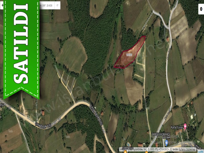 Çatalca Çiftlikköy,de Satılık Arsa , 210 M2 Çevrili Çaplı 
