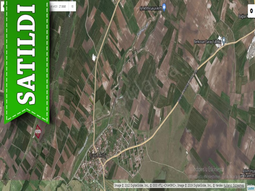 Tekirdağ Saray Çayla,da Satılık Arsa , 798 M2 Hisseli