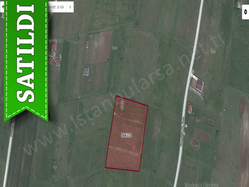 Çatalca Binkılıç,ta Satılık Arsa , 1027 M2 Çevrili Hisseli