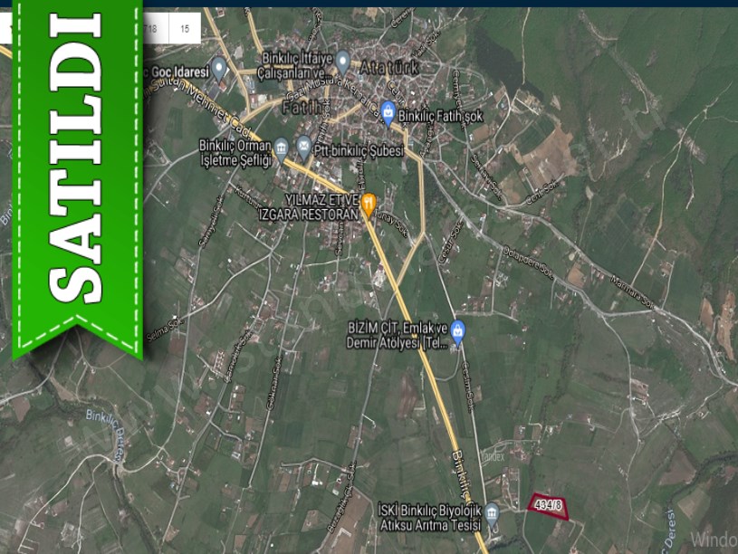 Çatalca Binkılıç,ta Satılık Arsa , 730 M2 Çevrili Evlerin Yakını