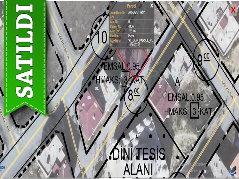 Arnavutköy Çardaktepe,de Satılık Arsa , 159 M2 Konut İmarlı