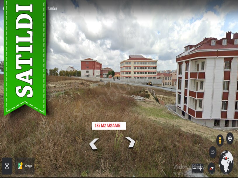 Arnavutköy NeneHatun Mah. Satılık Arsa , 135 M2 Konut İmarlı