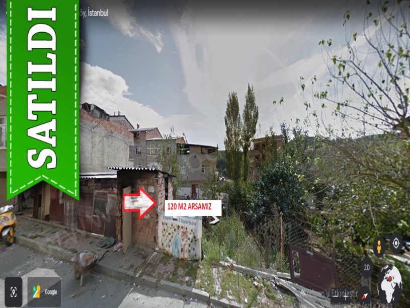 Arnavutköy Boğazköyde  Satılık Arsa , 120 M2 Müstakil Konut İmarlı 