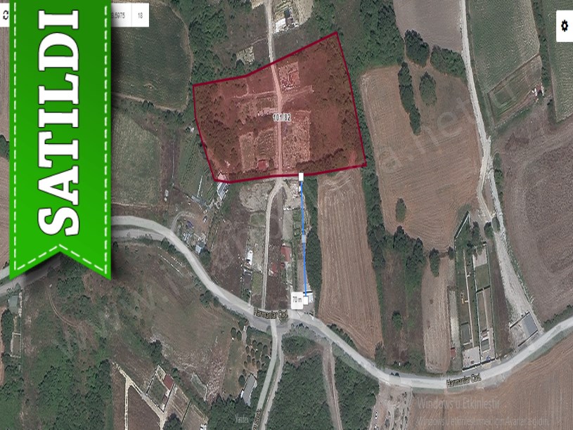 Arnavutköy Balaban,da Satılık Arsa ,  210 M2 Hisseli Çevrili