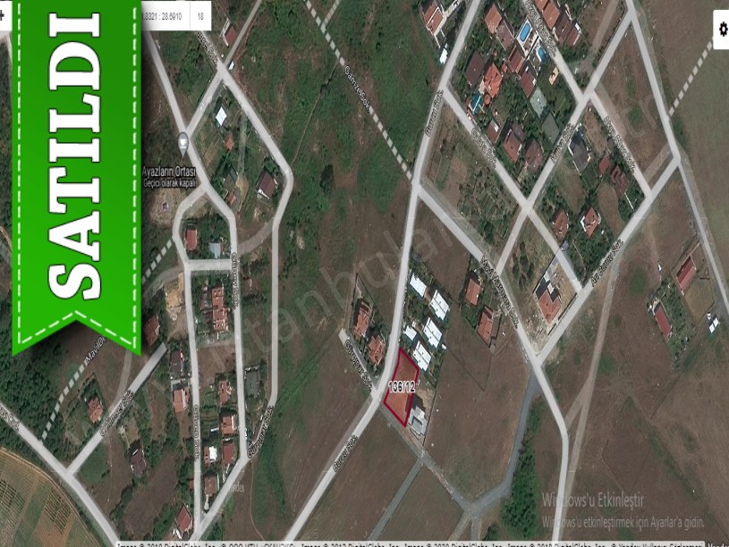 Arnavutköy Karaburun,da Satılık Arsa , 500 M2 Müstakil