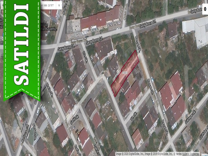 Arnavutköy Boğazköyde  Satılık Arsa , 465 M2 Konut imarlı Müstakil 