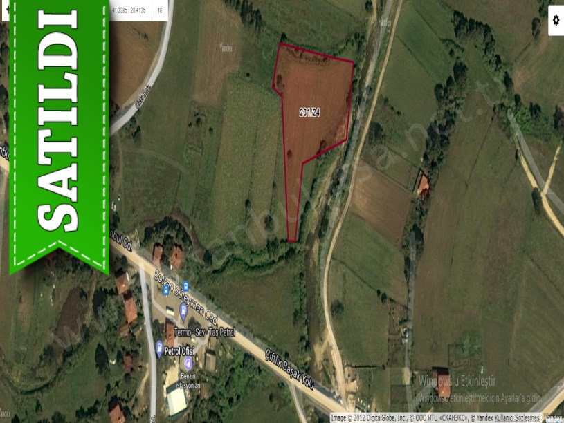 Çatalca Çiftlikköy,de Satılık Arsa , 1041 M2 Çaplı Köy İçi