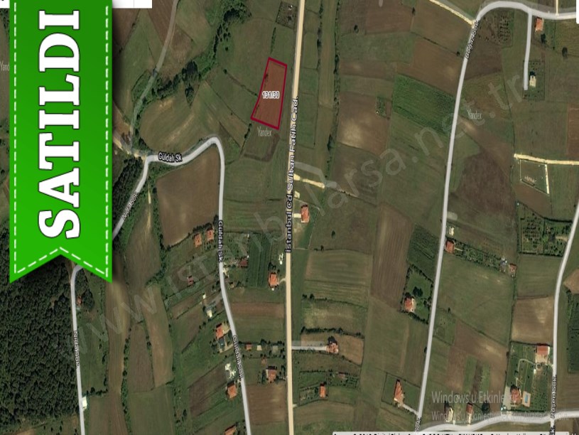 Çatalca Çiftlikköy,de Satılık Arsa , 600 M2 Çaplı Asfalt Cephe