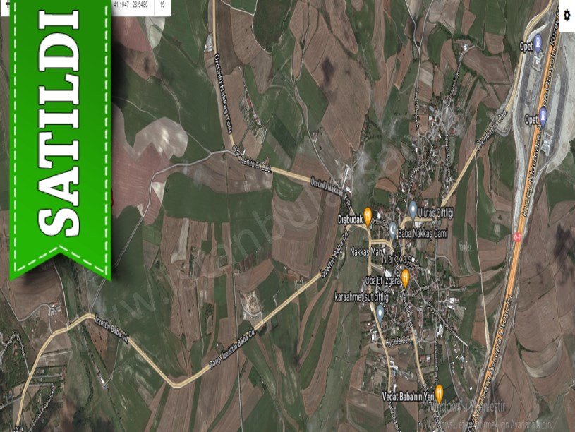 Çatalca Nakkaş,ta  Satılık  Arsa , 230 M2 Hisseli