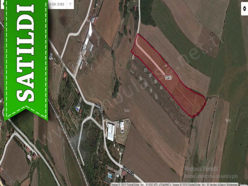 Çatalca İnceğiz,de Satılık Arsa , 1 Dönüm Çevrili