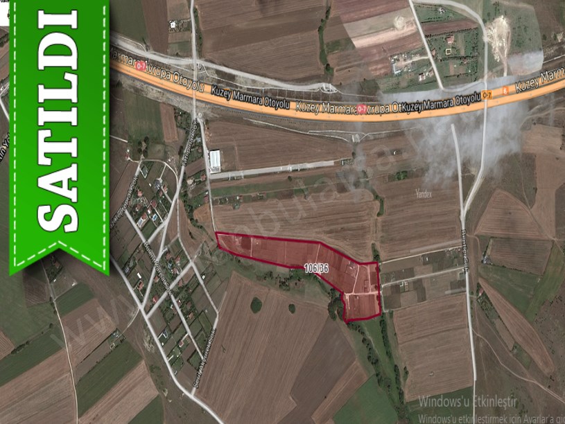 Çatalca Dağyenice,de Satılık  Arsa , 298 M2 Çaplı Muvafakatnameli