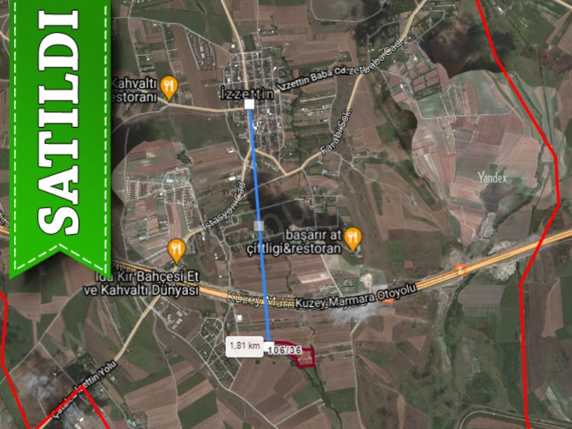 Çatalca Dağyenice,de Satılık  Arsa , 298 M2 Çaplı Muvafakatnameli