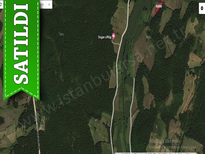 Çatalca Çiftlikköy,de Satılık Arsa , 640 M2 Çaplı Hisseli