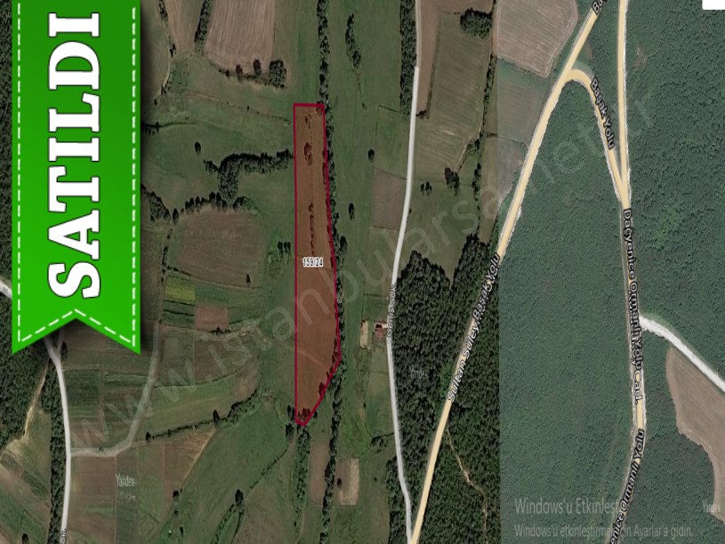 Çatalca Başakköy ,de Satılık Arsa  , 1,942 m2 Çaplı Köye Yakın